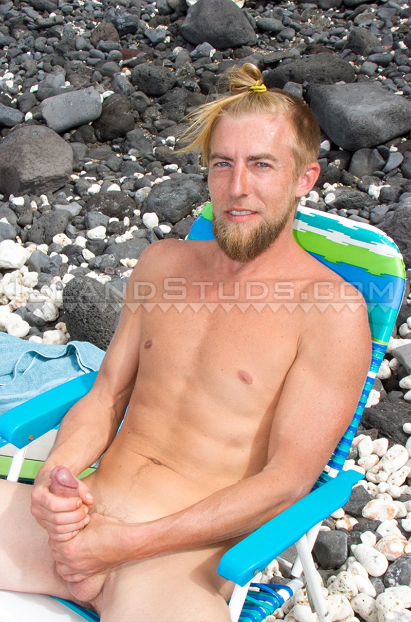 IslandStuds California surfer Jasper stroking naked smooth ripped hairy butt hole dirty farm boy jerks erect huge cock horny stud 006 gay porn sex porno video pics gallery photo - Sexy surfer dude Jasper jerking his rock hard Californian boy cock and hairy ball sack
