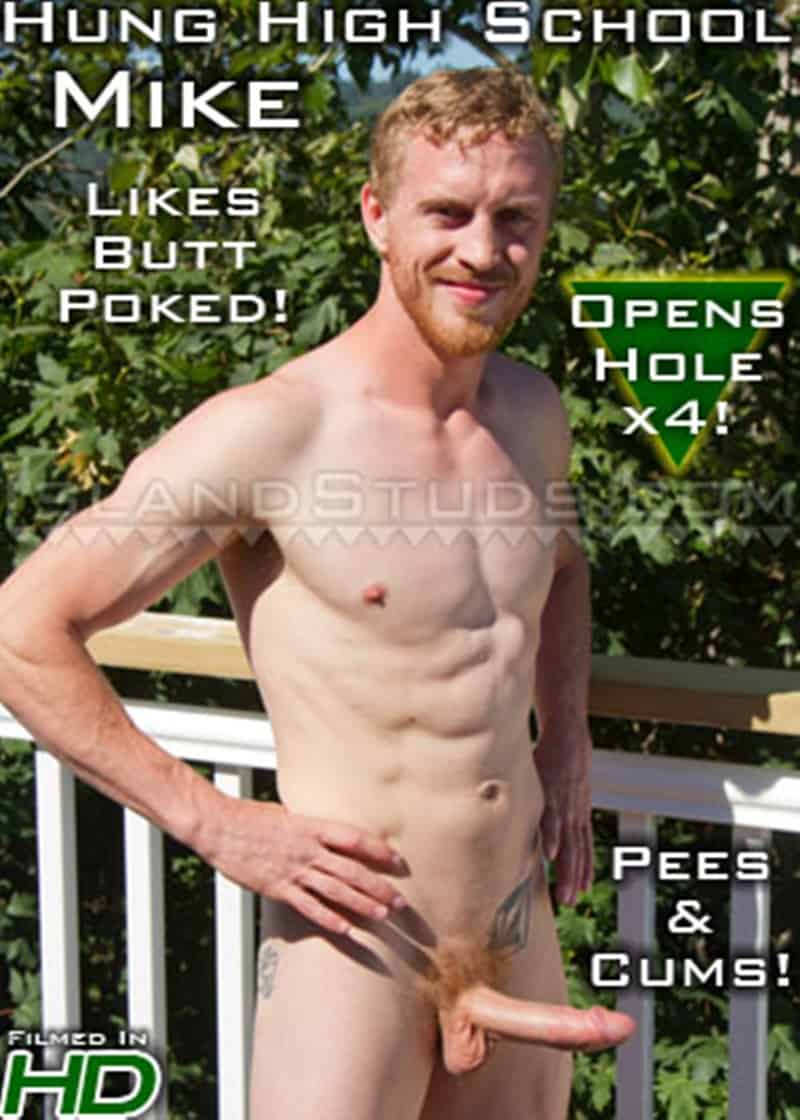 IslandStuds Bearded redhead ginger sexy handsome Mike smooth ripped body firm bubble butt huge eight 8 inch foreskin uncut cock 022 gay porn sex gallery pics - Bearded sexy handsome Mike has a smooth ripped body, firm bubble butt and huge 8 inch foreskined uncut cock
