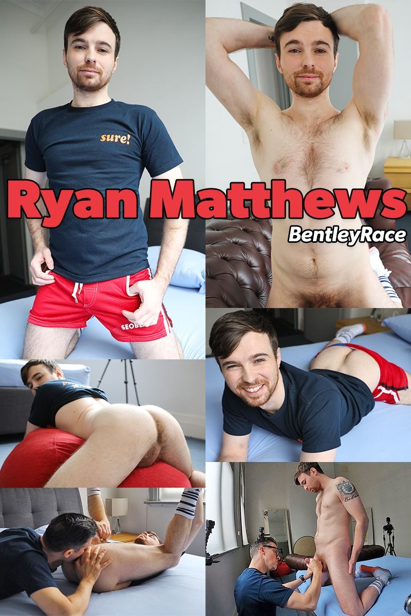 Hottie young stud Ryan Matthews strips naked sports kit hairy bubble butt 029 gay porn pics - Hot young Aussie dude Ryan Matthews sucks my big dick then I fuck his tight ass at Bentley Race