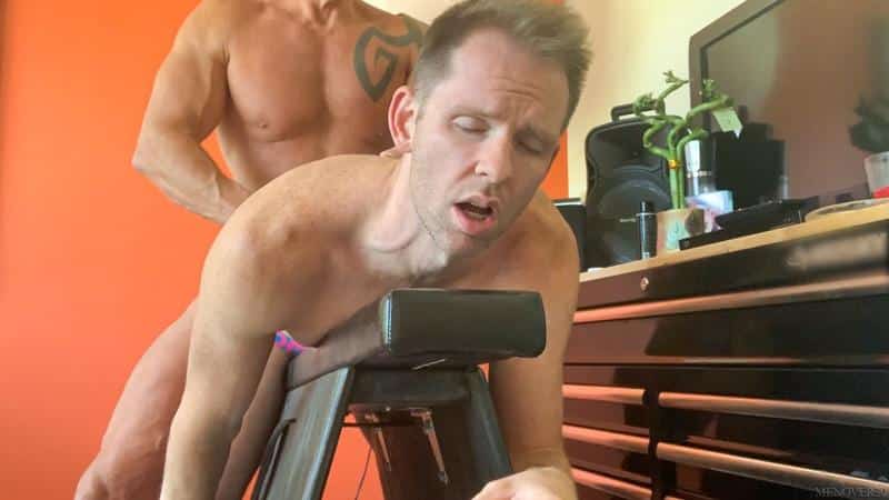 Older muscle dude Dallas Steele massive dick raw fucking Taylor Bishop Men Over 30 10 gay porn image - Older muscle dude Dallas Steele’s massive dick raw fucking Taylor Bishop at Men Over 30