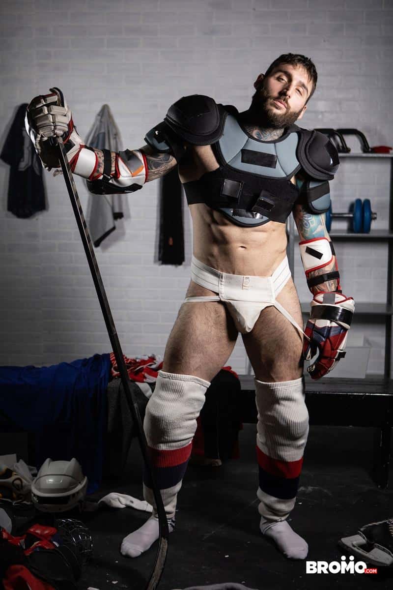 Hockey player Tony DAngelo huge thick dick barebacking Aiden Jacobs smooth hole Bromo 3 gay porn image - Hockey player Tony DAngelo’s huge thick dick barebacking Aiden Jacobs’s smooth hole at Bromo